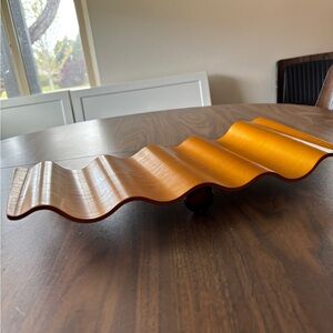 Skyconcepts Wavin postmodern tray by Addison Lanier 1992